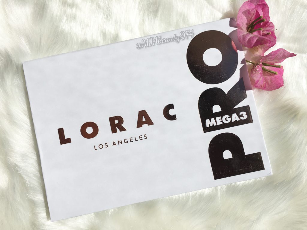 Packaging Méga Lorac pro 3